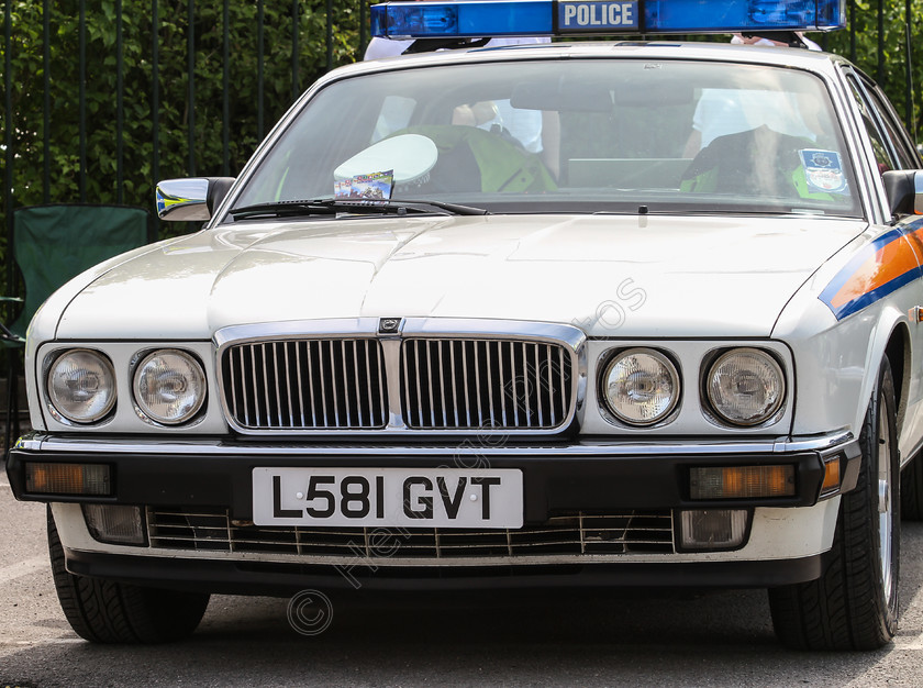 IMG 5779 
 Jaguar XJ6 4.0L P.S. (police special) car, built in 1993 reg no L581 GVT. 
 Keywords: Jaguar XJ6 4.0L P.S. Police Special Car Built 1993 Reg L581 GVT Brooklands Museum Racetrack Emergency Service Vehicle Vehicles Transport British Classic Vintage Staffordshire Constabulary White Blue Lights