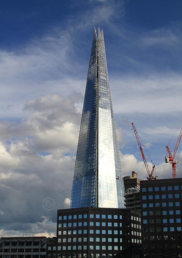 IMG 6016C 
 The Shard London, at London Bridge. 
 Keywords: Shard Tower Glass Structure Building London Bridge Tall