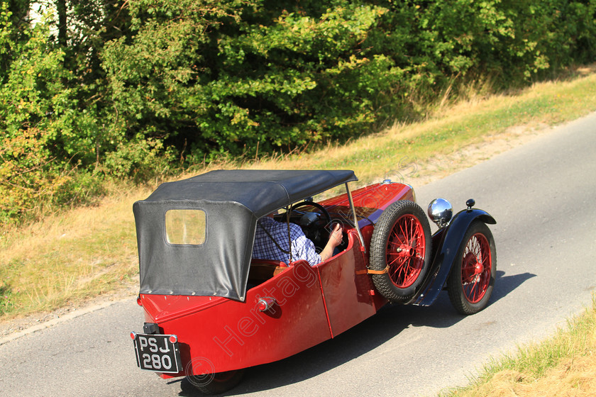 IMG 2470 
 B.S.A. 3 Wheel Car 1028cc, built in 1933. 
 Keywords: B.S.A. 3 Wheel Car 1028cc Built 1933 Motorcar Red