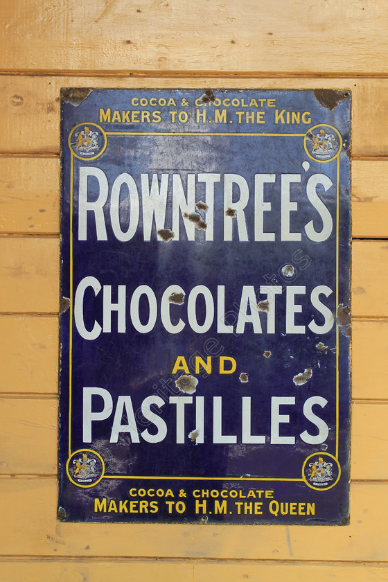 IMG 8369 
 Rowntree's 'Chocolates and Pastilles' sign. 
 Keywords: Sign Signage Rowntree's Chocolate And Pastilles Blue