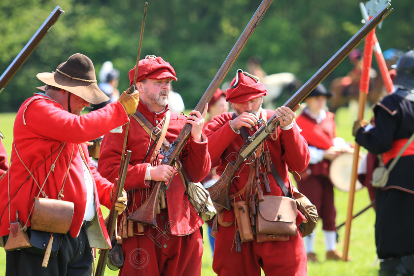 IMG 4602 
 Civil War battle Re-enactment. 
 Keywords: Civil War Battle Re-enactment Reenactment Soldier Soldiers Blenheim Palace Sealed Knot Society Redcoat British Army Battle Of Blenheim 1704 Blues And Royals Musket Shot Weaponry Drill Staff Infantry Cavalry Artillery Uniform