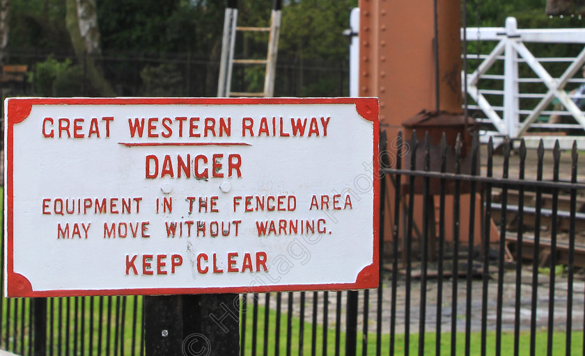 IMG 3095C 
 GWR Danger Sign. 
 Keywords: GWR Danger Sign Signage Train Steam Warning