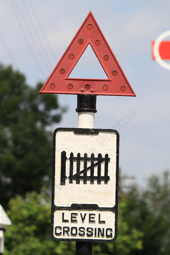 IMG 6601 
 Level crossing sign, 
 Keywords: Railway Level Crossing Sign Track Train