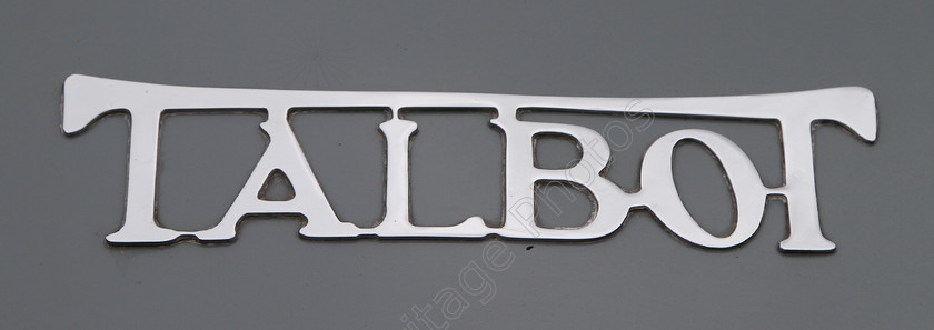 IMG 9414C 
 Talbot vintage car name badge. 
 Keywords: Talbot Vintage Car Bame Badge Classic British Manufacturer Grey Silver Sports Transport