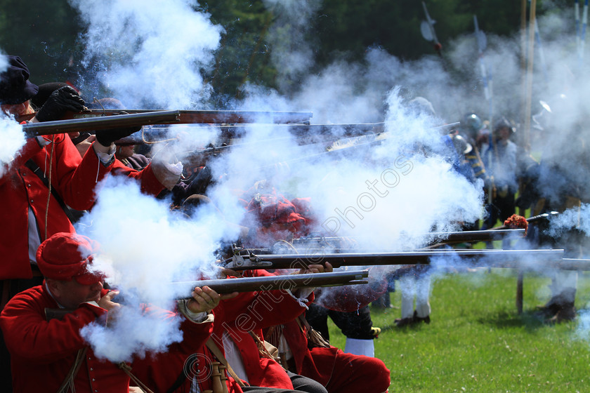 IMG 4712 
 Civil War battle Re-enactment. 
 Keywords: Civil War Battle Re-enactment Reenactment Soldier Soldiers Blenheim Palace Sealed Knot Society Redcoat British Army Battle Of Blenheim 1704 Blues And Royals Musket Shot Weaponry Drill Staff Infantry Cavalry Artillery Uniform