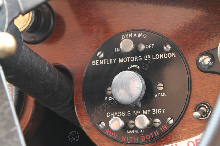 IMG 9407 
 Bentley car dynamo control. 
 Keywords: Bentley Car Dynamo Control Motors Ltd London Rich Weak Chassis Wood Dashboard Vintage Classic British Transport