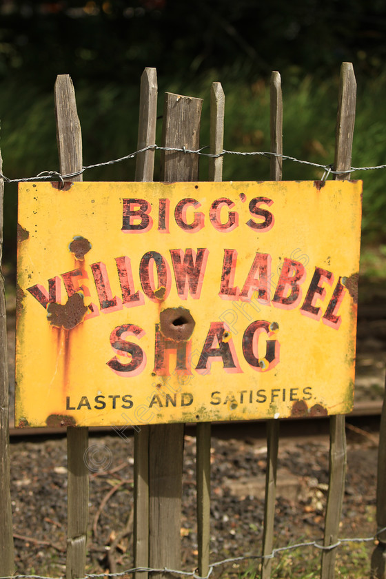 IMG 6113 
 Biggs 'Yellow Label' Sign. 
 Keywords: Bigg's Yellow Label Sign Signage