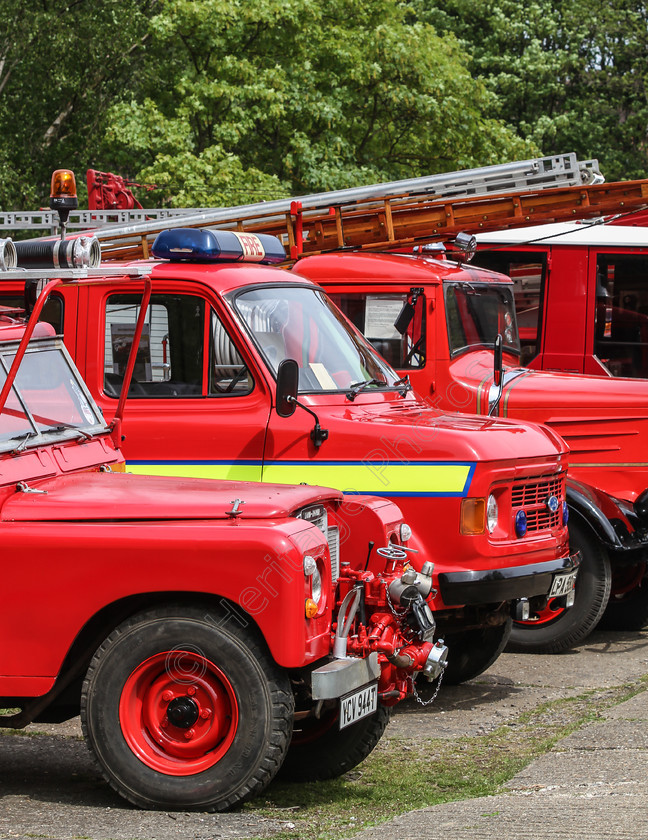 IMG 5722 
 Fine collection of classic & vintage Fire and Rescue vehicles. 
 Keywords: Fine Collection Vintage Classic Fire Rescue Vehicles Red Ladders Brooklands Museum Racetrack Emergency Service Vehicle Transport British Land Rover
