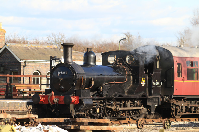 IMG 9022 
 30585 'Beattie' Class 2-4-OWT built in 1874. 
 Keywords: 30585 2-4-OWT 'Beattie' Steam Train 1874