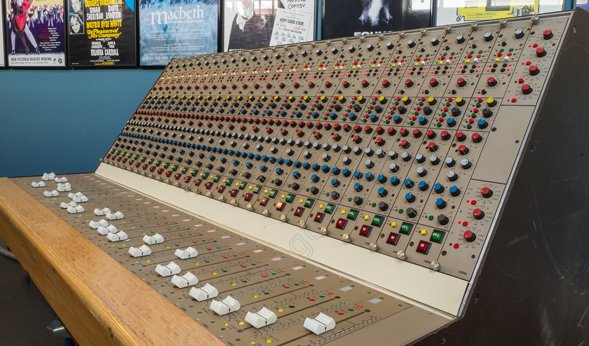 IMG 4607 
 Cadac K-type analogue audio mixing console. 
 Keywords: Cadac K-type K Type Analogue Audio Mixing Console Desk Electronics Sound Fader Equalisation Quality Theatre J-type J