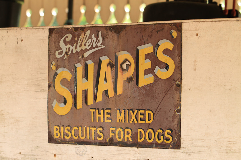 IMG 6210 
 Sign Spillers 'shapes' the mixed biscuits for dogs. 
 Keywords: Spillers Shapes The Mixed Biscuits For Dogs Sign Signage.