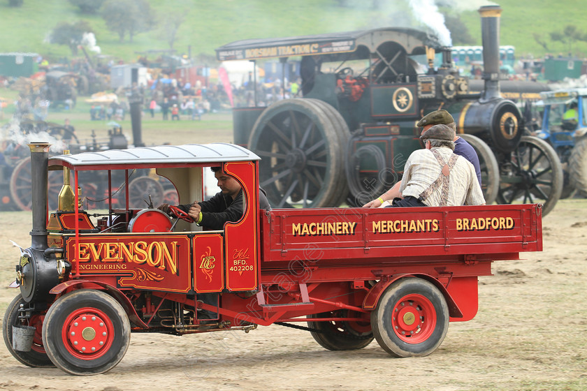 IMG 2336 
 6" Foden C-Type Wagon, 'Lloyd George' built in 2006. 
 Keywords: 6" Foden C-Type Wagon Lloyd George Built 2006 Great Dorset Steam Fair GDSF Red Wheels Tyres Chimney Steam Carry Pull Pulling Flywheel Whistle Great Dorset Steam Fair.