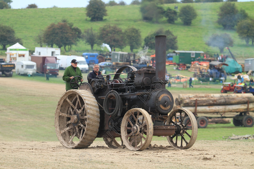 IMG 2574 
 Fowler Traction Engine. 
 Keywords: Fowler Traction Engine Great Dorset Steam Fair GDSF Steam Smoke Chimney Wheels Chimney Flywheel Black Whistle Governor Pull Haul Haulage Transport Road